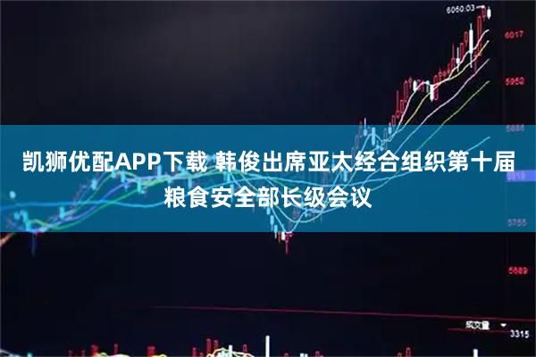 凯狮优配APP下载 韩俊出席亚太经合组织第十届粮食安全部长级会议